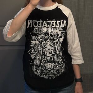 Allegaeon All Hail Science 3/4 Length Tee